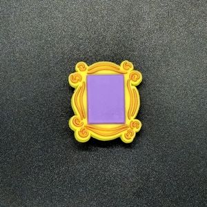 (5/$15) Portrait Frame Friends Croc Charm